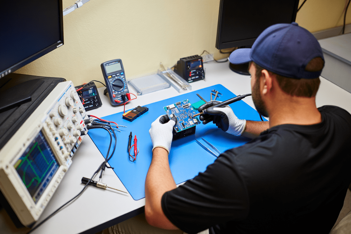 Процесс ремонта техники GARLYN в garlyn-service